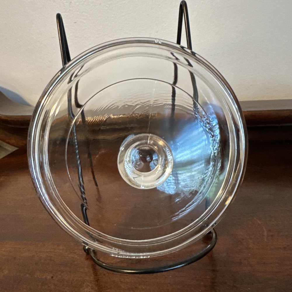 P81C Pyrex Clear Glass Round, Lid Only, Replacement